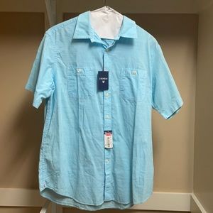 Light blue collar-T.